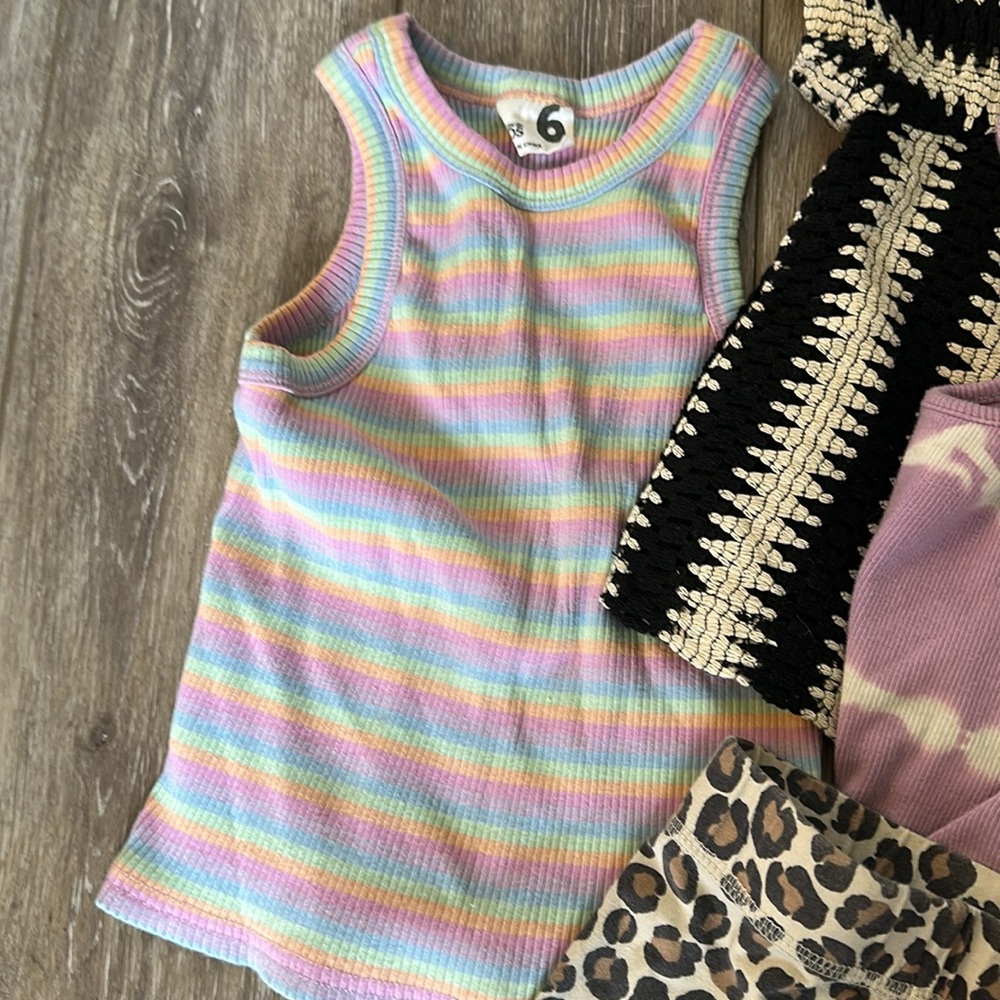 Cotton on girls tops & shorts bundle